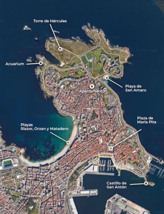 Apartamento Torre De Hercules A Coruña Zewnętrze zdjęcie
