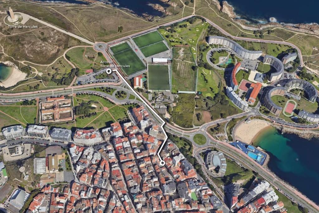 Apartamento Torre De Hercules A Coruña Zewnętrze zdjęcie
